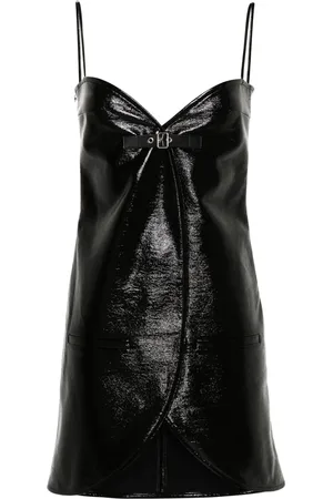 Courrèges Ellipse gekreukte mini