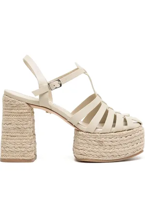 DEE OCLEPPO Tulum leren espadrilles