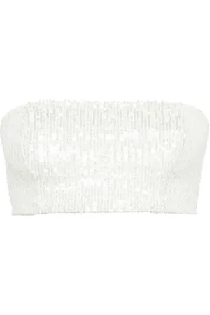 Atu Body Couture Bandeau top met pailletten