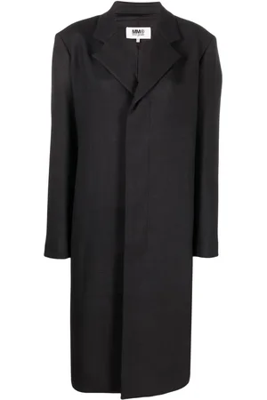 Maison Margiela Mantel met enkele rij knopen
