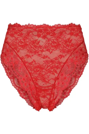 Dolce & Gabbana High waist slip met kant