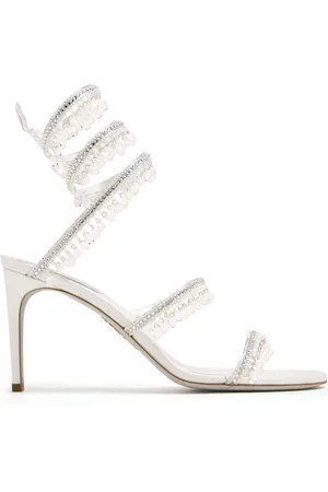 RENE CAOVILLA Chandelier sandalen verfraaid met kristallen