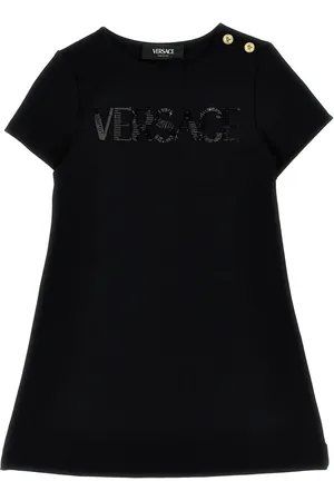 VERSACE Jurk met pailletten logo