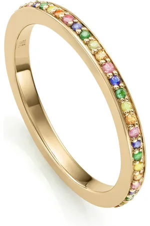 Monica Vinader Ring met saffier