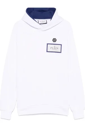 Philipp Plein Hoodie met logopatch