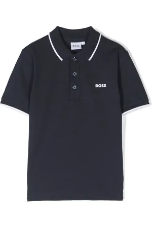 HUGO BOSS Poloshirt met logoprint