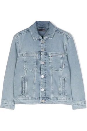 Tommy Hilfiger Spijkerjack met geborduurd logo