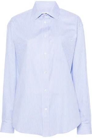 DARKPARK Anne gestreepte katoenen blouse