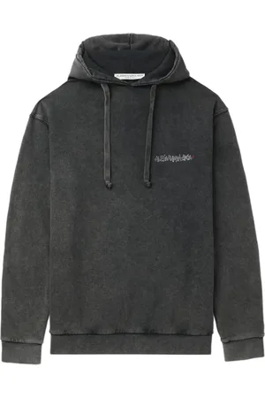 Alessandra Rich Katoenen hoodie met print