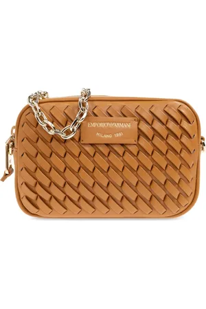 Emporio Armani Leren schoudertas