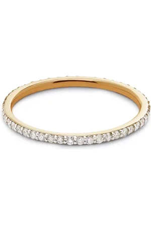 Monica Vinader 14kt geelgouden ring