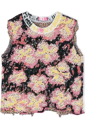 JNBY by JNBY Top met bloemenjacquard