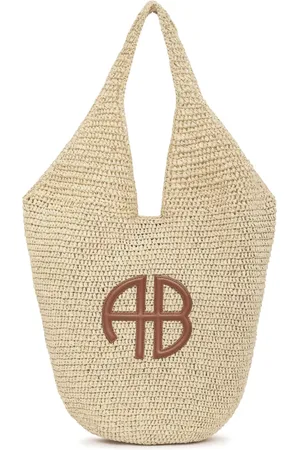 ANINE BING Leah schoudertas met logo