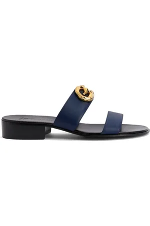 Giuseppe Zanotti Gregorie leren sandalen