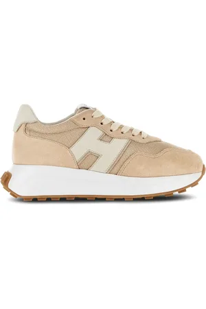 Hogan H641 sneakers met vlakken