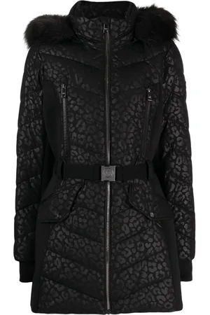 Michael Kors Donsjas met luipaardprint