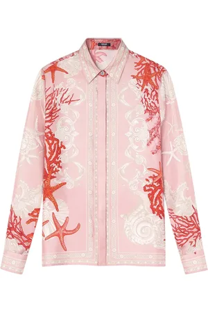 VERSACE Barocco Sea zijden blouse