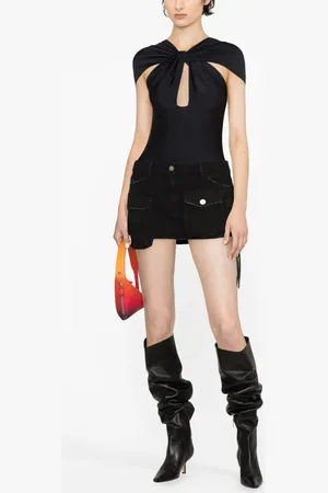 The Attico Denim mini