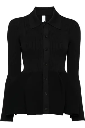 CFCL Vest blouse met gewelfde onderkant