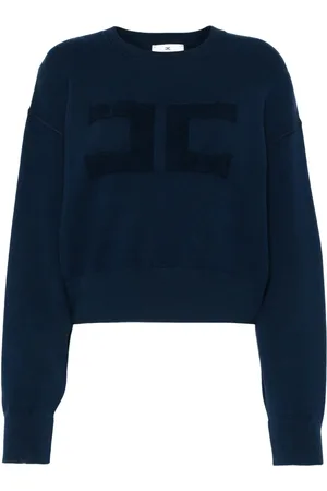 Elisabetta Franchi Sweater met geborduurd logo