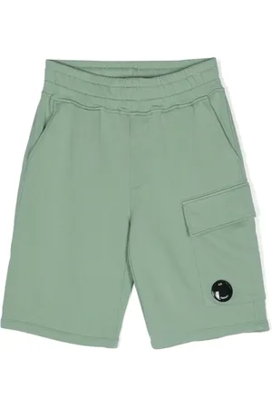 C.P. Company Verfraaide trainingsshorts