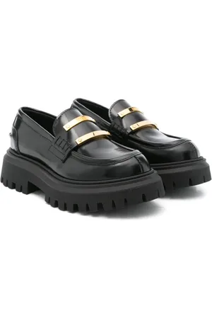 Nº21 Loafers met logoplakkaat