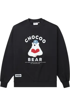 Chocoolate Sweater met print