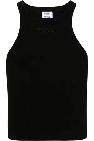 Vetements Ribgebreide tanktop