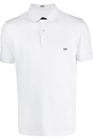 FAY Poloshirt met geborduurd logo