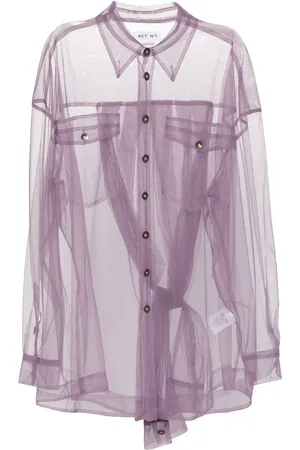 ACT N°1 Doorzichtige blouse