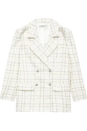 Alessandra Rich Blazer met dubbele rij knopen