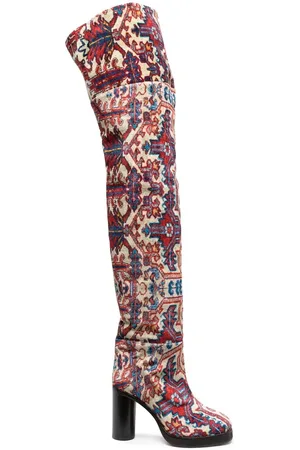 Isabel Marant Lurna laarzen met jacquard