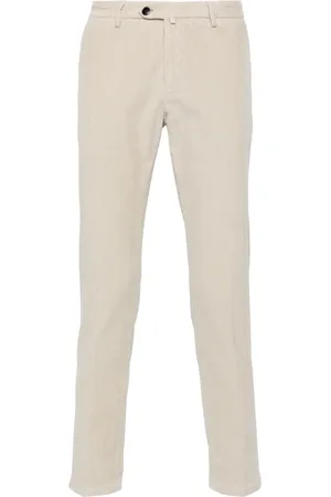 BRIGLIA Ribfluwelen chino