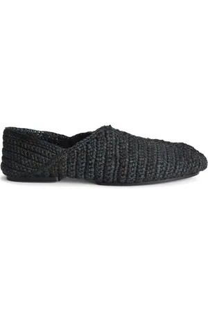 Jil Sander Geweven slippers