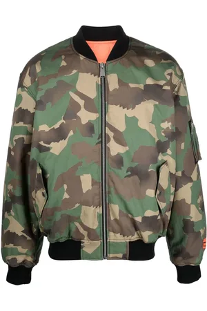 Heron Preston Bomberjack met camouflageprint