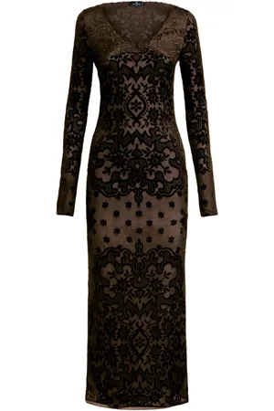 Etro Fluwelen jurk