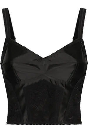 Dolce & Gabbana Bustier top met korset