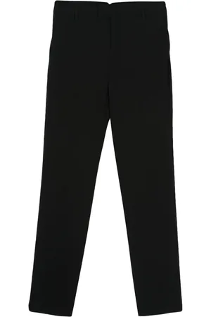 Ami Crêpe broek met toelopende pijpen