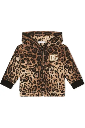 Dolce & Gabbana Hoodie met luipaardprint