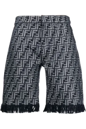 Fendi Bermuda shorts met monogramprint