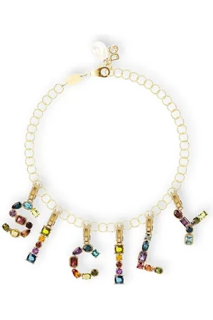 Dolce & Gabbana 18kt geelgouden armband verfraaid met parel