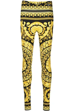 VERSACE Legging met barocco print