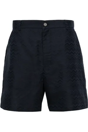Missoni Chino shorts met chevron jacquard