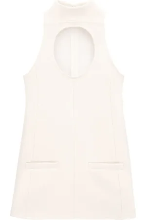 Courrèges Uitgesneden mini