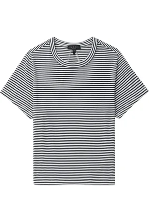 RAG&BONE Luca gestreept katoenen T
