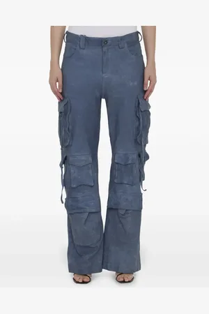 SALVATORE SANTORO Leren broek