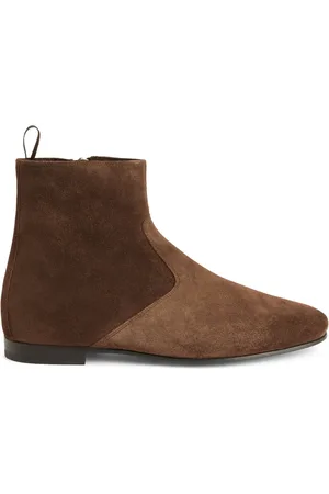 Giuseppe Zanotti Ron suède enkellaarzen