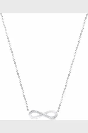 De Beers 18kt witgouden halsketting