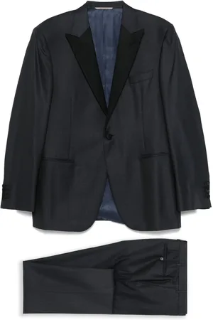 CANALI Pak met satijnen revers