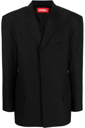 032c Blazer met enkele rij knopen